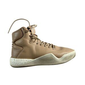 Men's Adidas Tubular Instinct Boost - Beige Leather Size 8